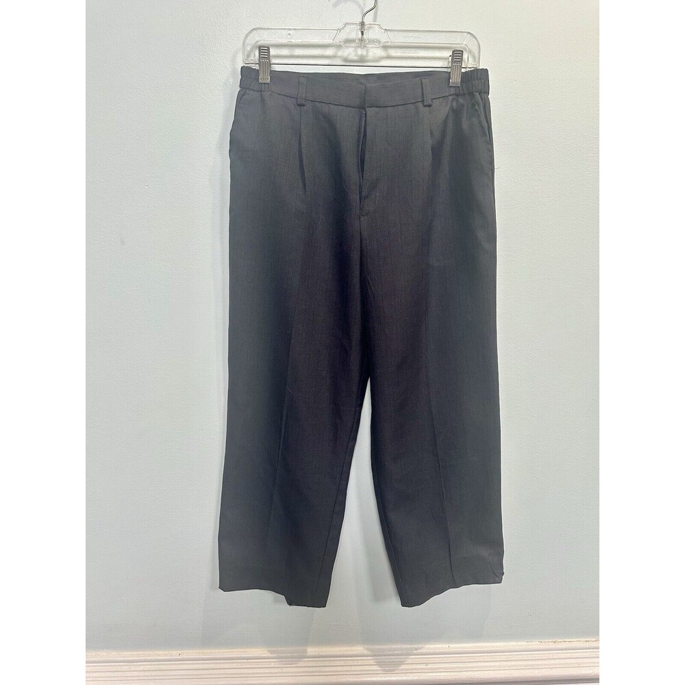 Boys Gray Dress Pants Size 10 Husky